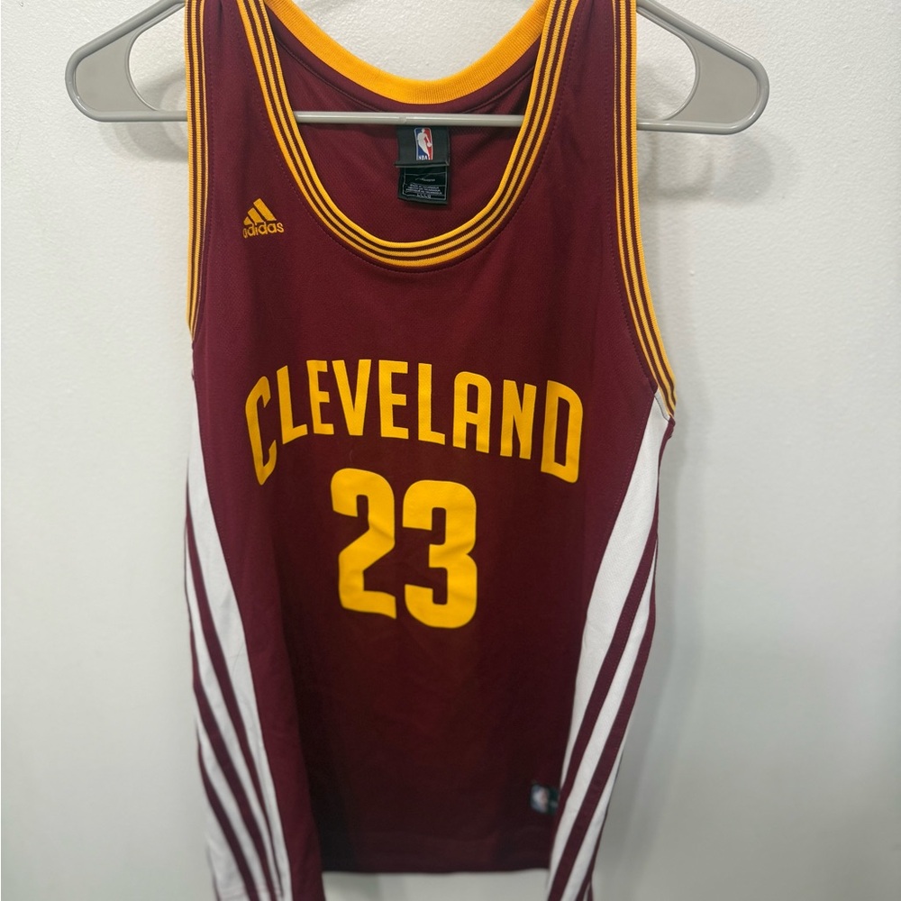 Adidas Cleveland LeBron James Basketball Jersey - Women’s L